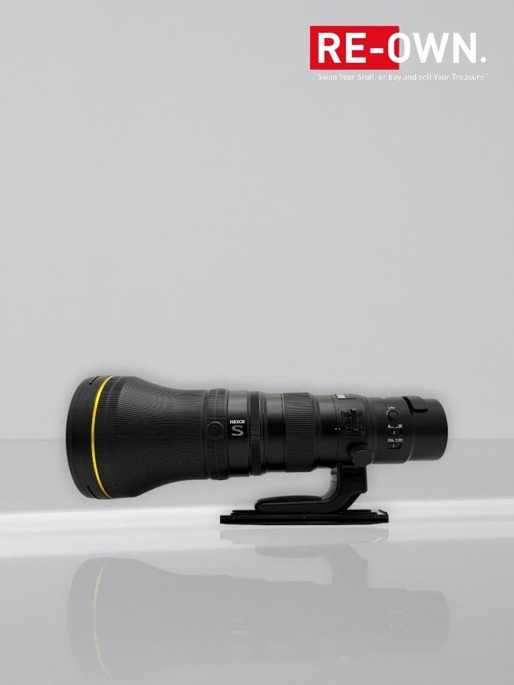 Nikon Z 800mm F/6.3 VR S | S-Line | Supertele | Topstaat, Enlèvement ou Envoi, ., Bouchons d'objectif, Comme neuf