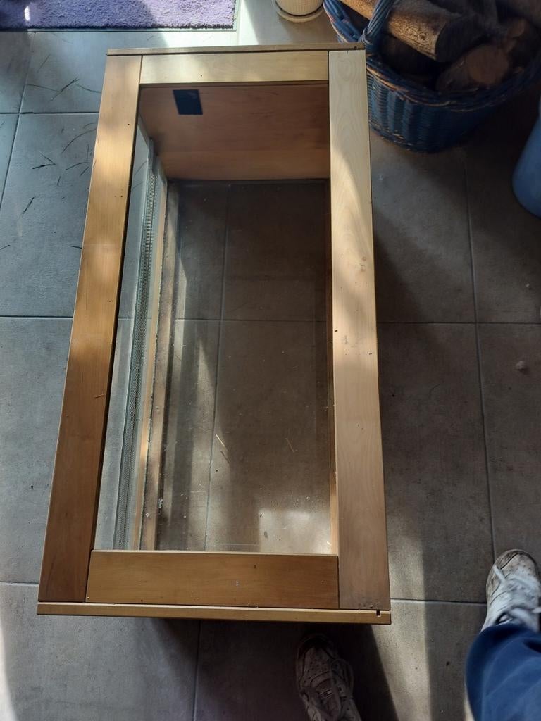 Terrarium te koop hamster kooi, Ophalen, Gebruikt, Glas