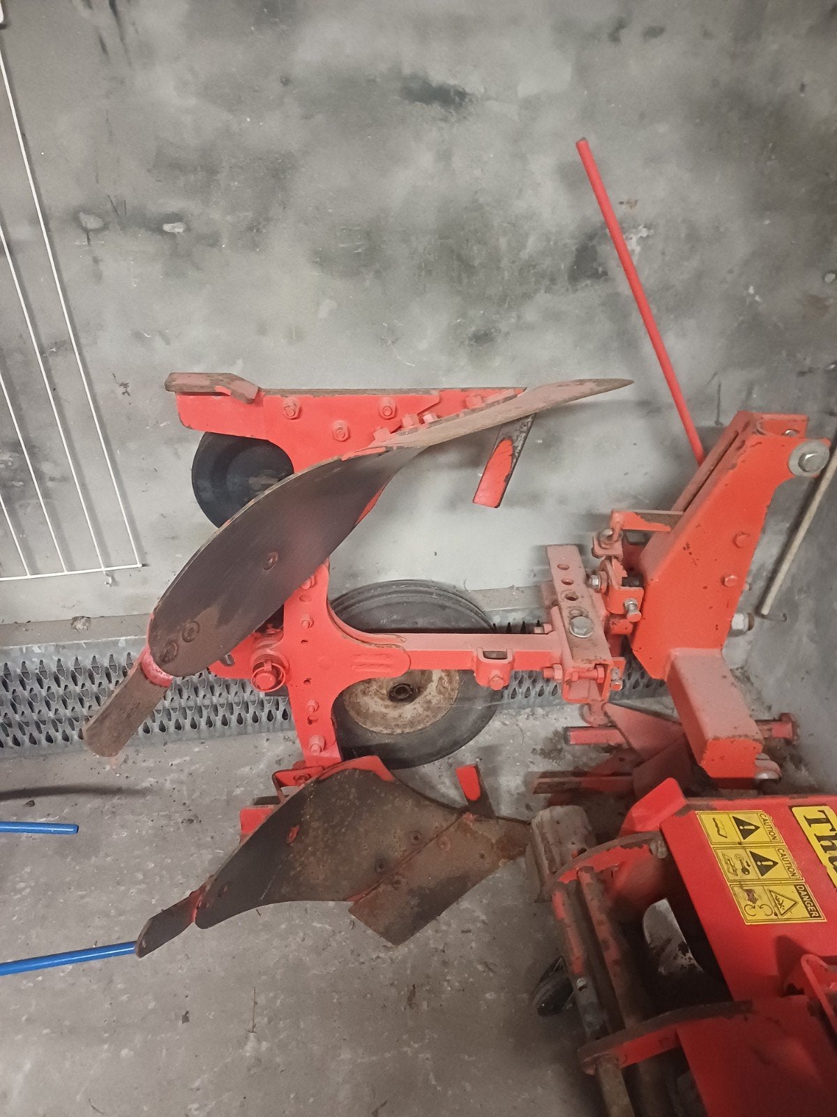 Ploeg mini tractor, Ophalen