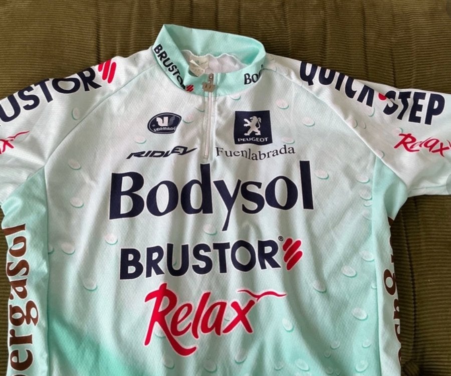 Maillot de cyclisme Vermarc Bodysol-Brustor 2004 - XXXL, Enlèvement ou Envoi, Comme neuf, Vêtements