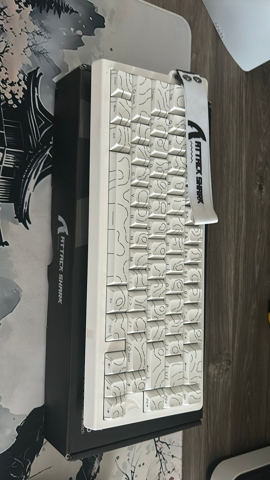 Clavier x68pro he et souris x11, Informatique & Logiciels, Clavier gamer, Comme neuf, Enlèvement, Qwerty