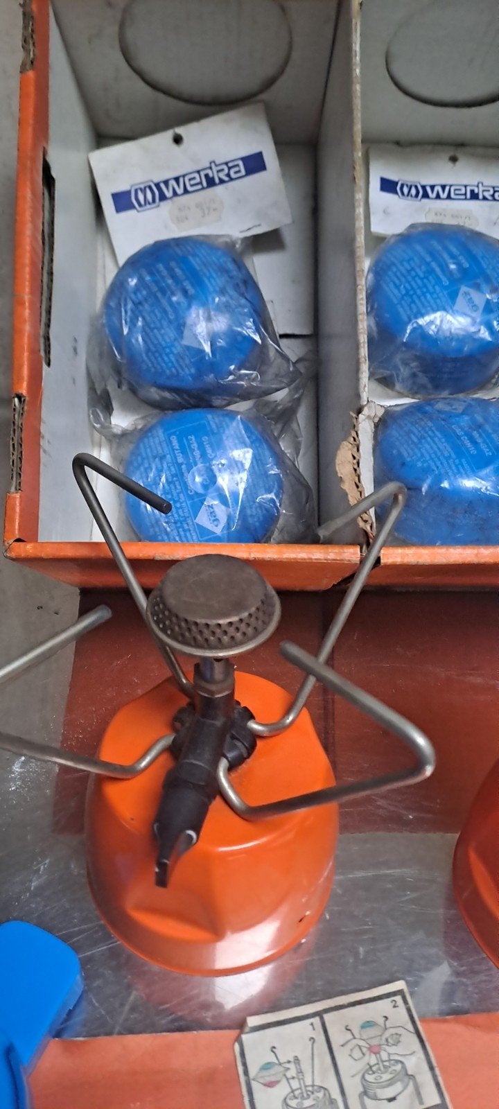 pack Camping Vintage ( 1970- 1980), Ophalen