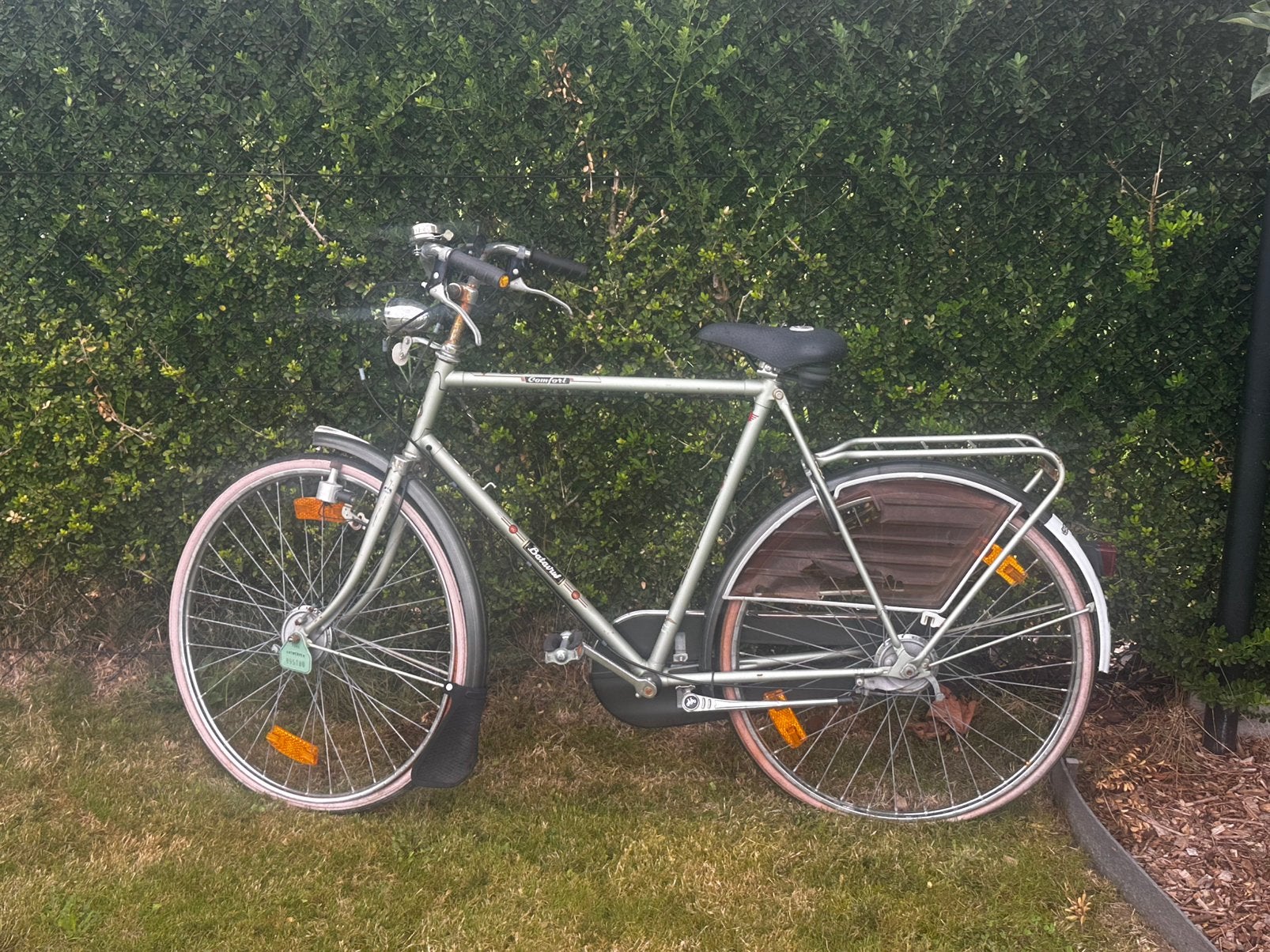 Retro vintage fiets, Ophalen, Gebruikt, Velgrem, Versnellingen