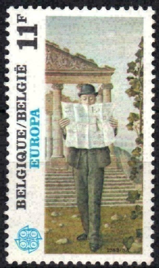 Belgie 1983 - Yvert 2091/OBP 2092 - Europa (ST), Postzegels en Munten, Verzenden, Gestempeld, Gestempeld, Europa