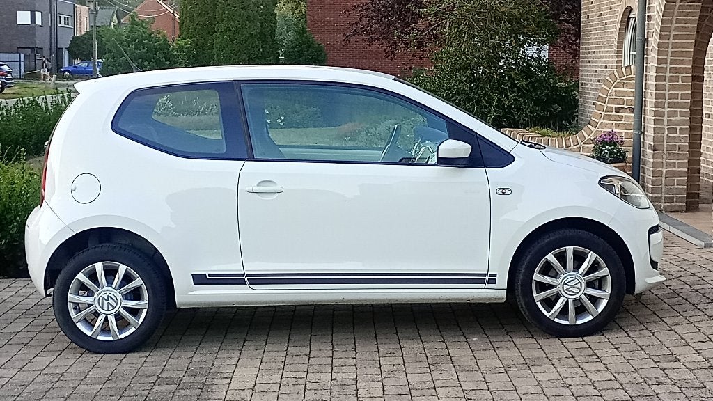 Vw up. In een perfecte staat. Airco! Zeer weinig km, Auto's, Voorwielaandrijving, Stof, Wit, Handgeschakeld