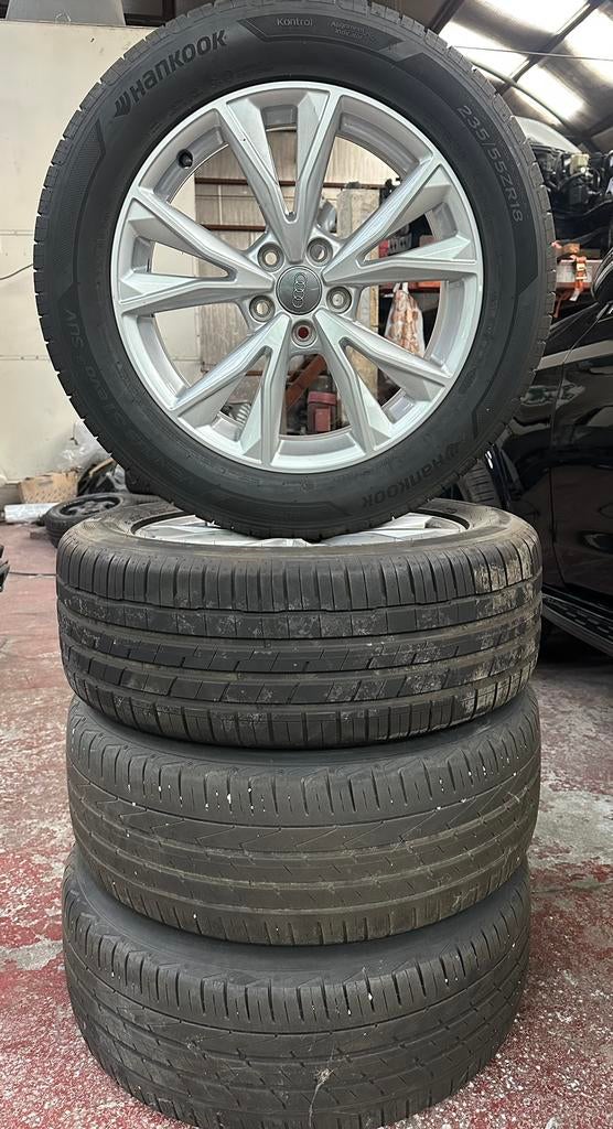 Jantes Audi Q3 de 18 pouces, d'origine, très bon état, Pneus et Jantes, Pneus été, 18 pouces, Enlèvement