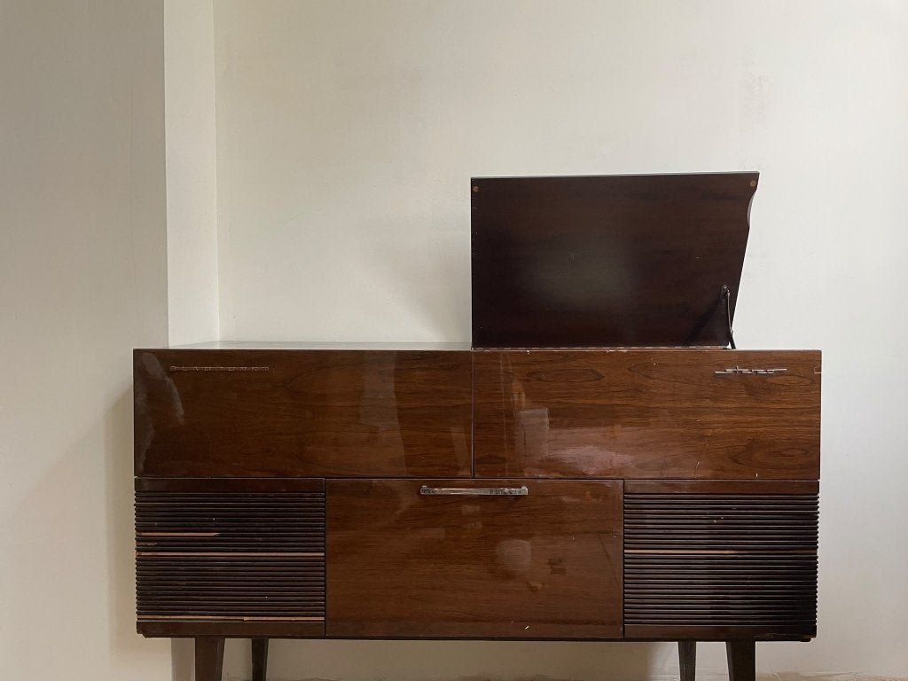 Vintage platenspelerkast Blaupunkt Stereo (1965), Antiquités & Art, Enlèvement