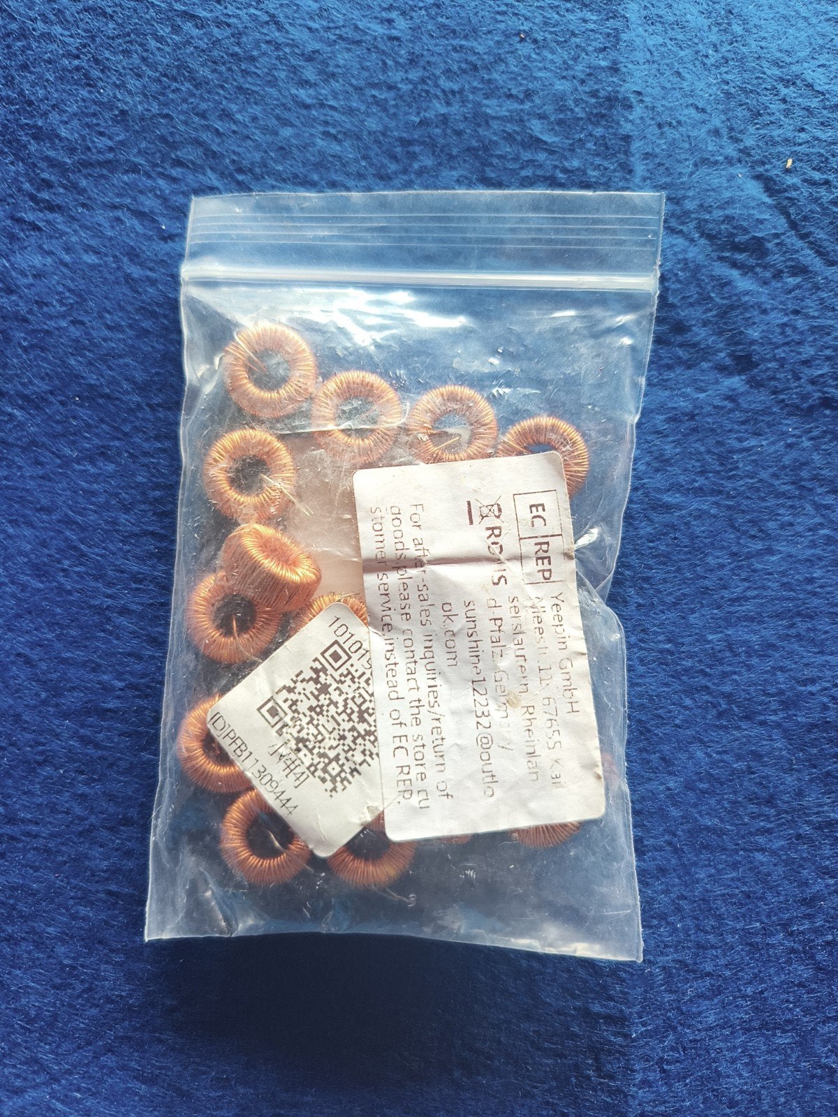20x toroid inductors nieuw, Hobby en Vrije tijd, Ophalen, Nieuw