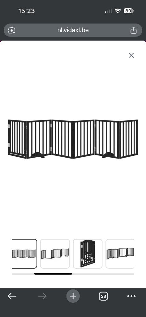 Hondenhek, Dieren en Toebehoren, Hondenbenches, Ophalen, Nieuw