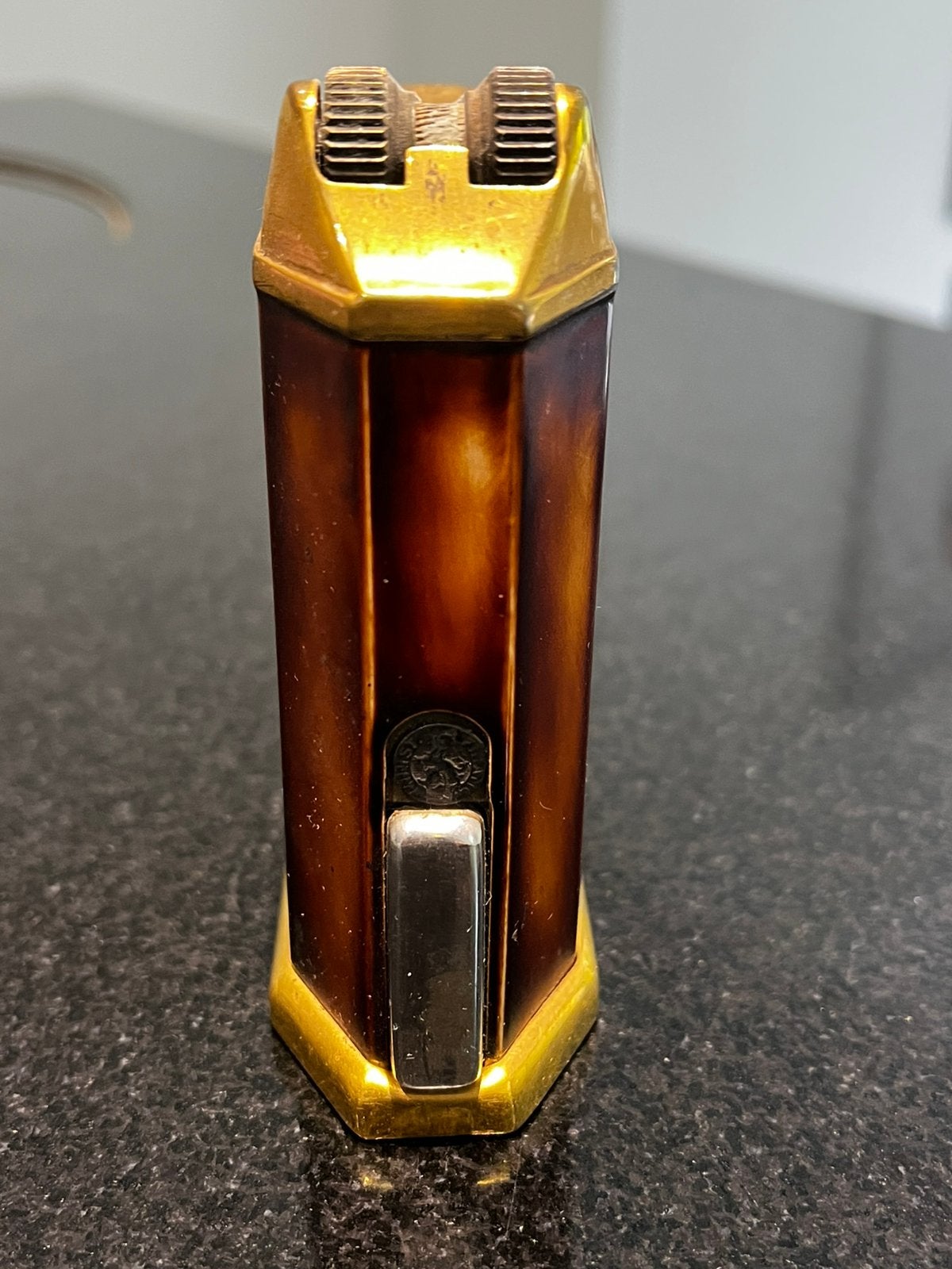 VTG design lighter flaminaire GENTRY c1950 L desktop briquet, Collections, Enlèvement ou Envoi, Briquet