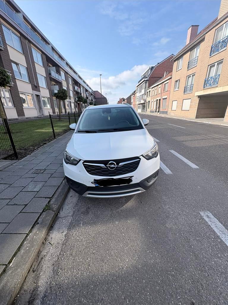 Opel crossland x 2019  56700 km, Auto's, Opel, Zwart, Wit, Handgeschakeld, 5 deurs