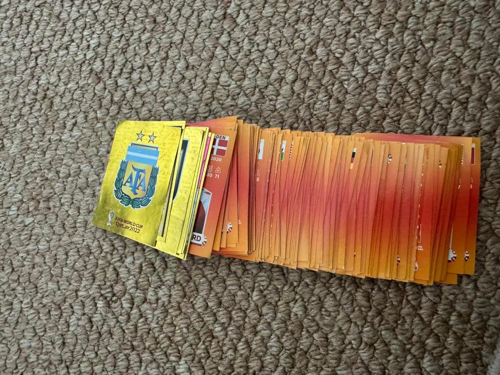 Panini stickers wk 2022, Ophalen, Zo goed als nieuw