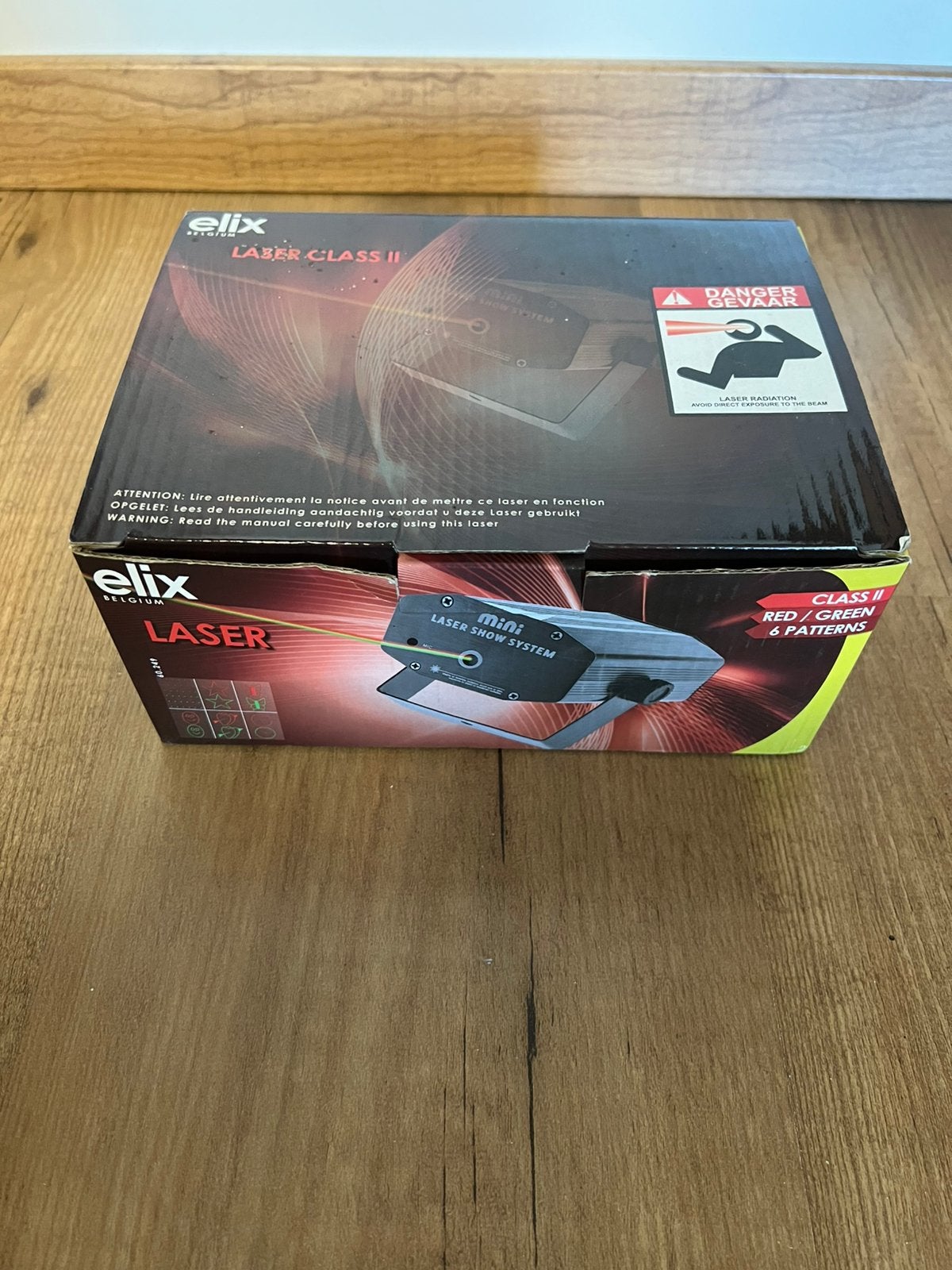 Elix laser, Ophalen, Gebruikt