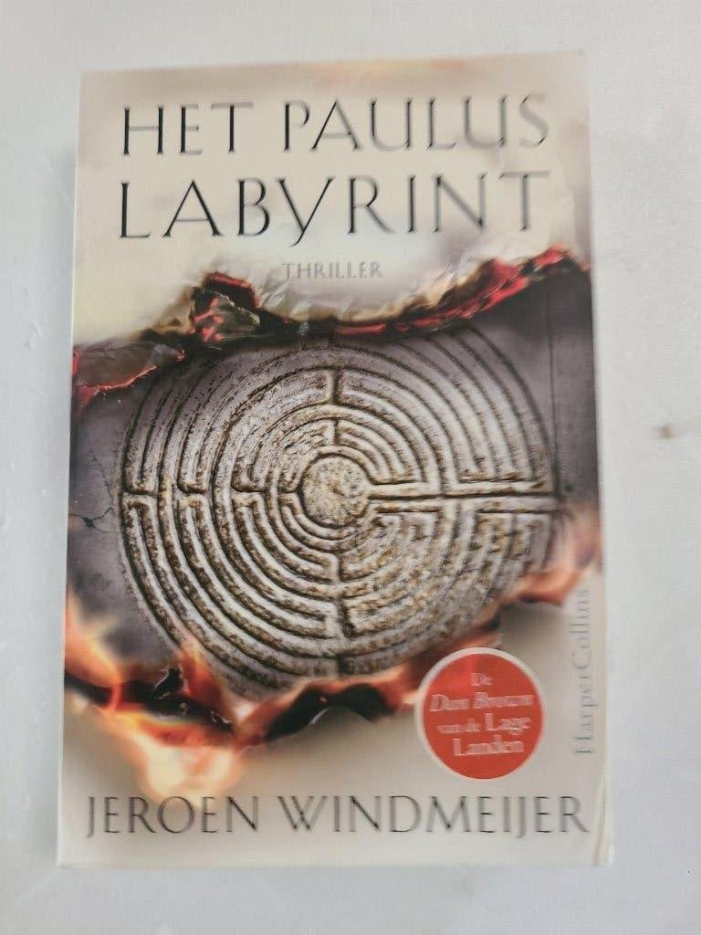 boek het paulus labyrint, Ophalen of Verzenden, Zo goed als nieuw