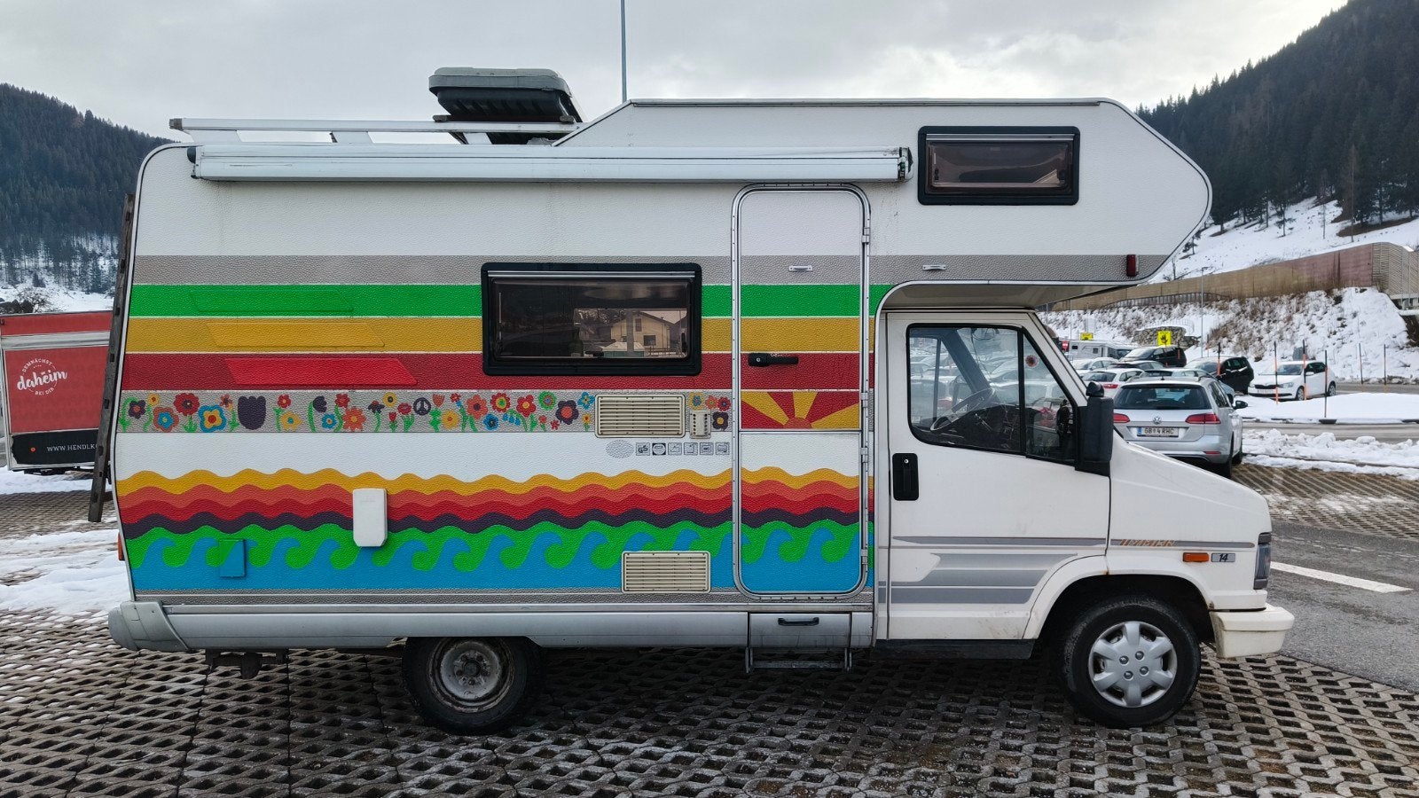 Fiat Ducato Hymer, Caravanes & Camping, Jusqu'à 4, Auvent, Fiat, Boîte manuelle