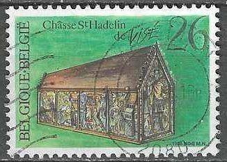 Belgique 1988 - Yvert/OBP 2301 - Patrimoine culturel (ST), Envoi, Affranchi, Oblitéré