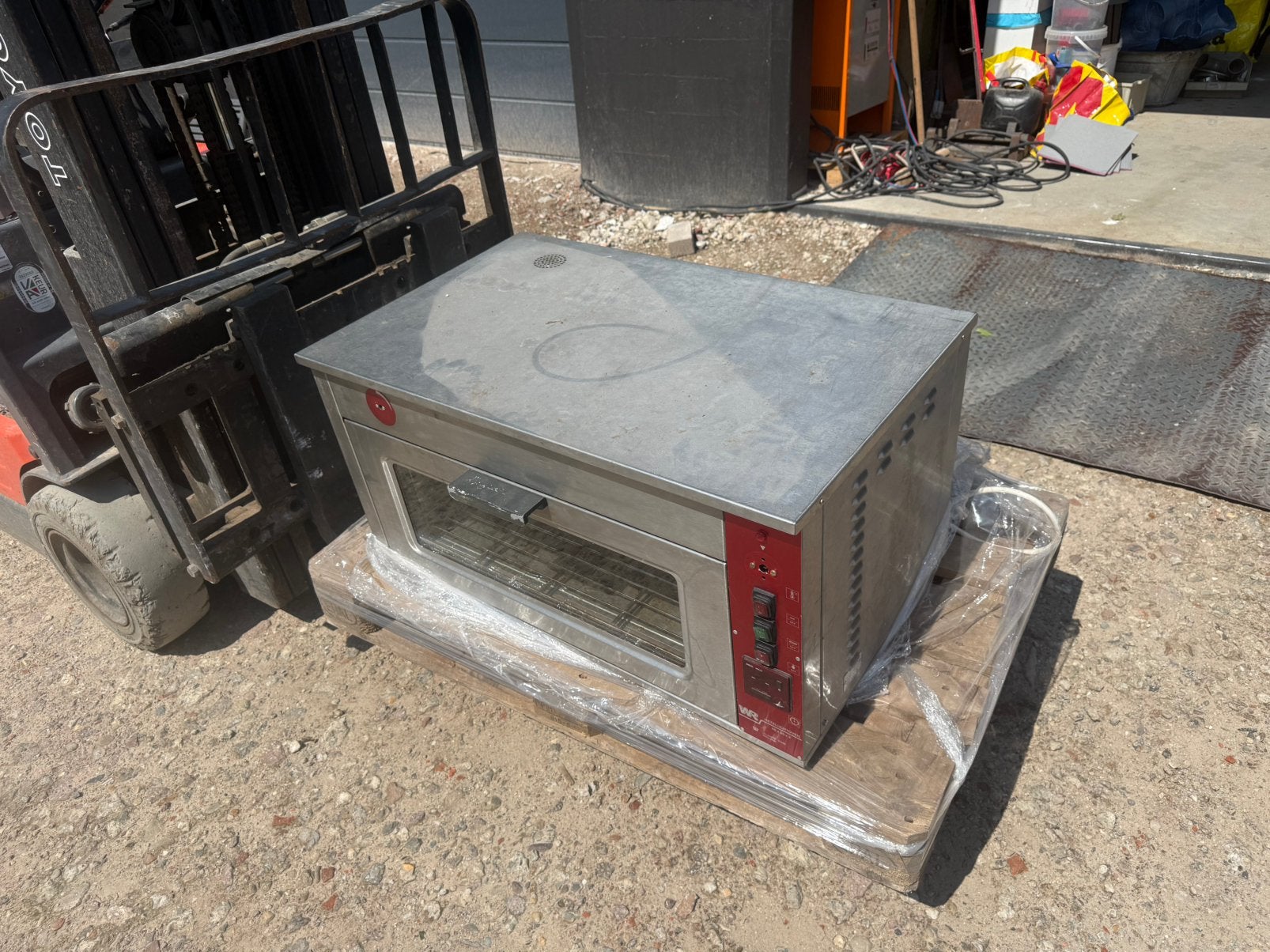 WR grote heteluchtoven, Elektronische apparatuur, Ovens, Zo goed als nieuw, Heteluchtoven, Ophalen