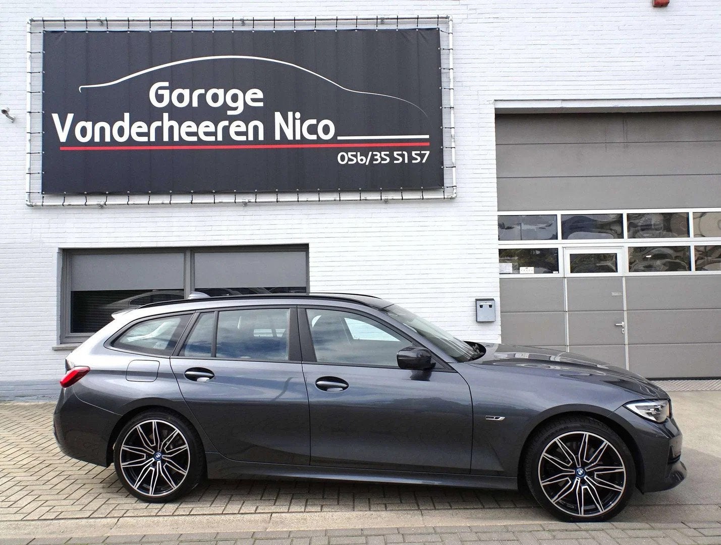 BMW 3 Serie 320 eA PHEV VIRTUAL,CARPLAY,CAMERA,LEDEREN SPORT, Autos, Cuir, Argent ou Gris, Euro 6, Entreprise