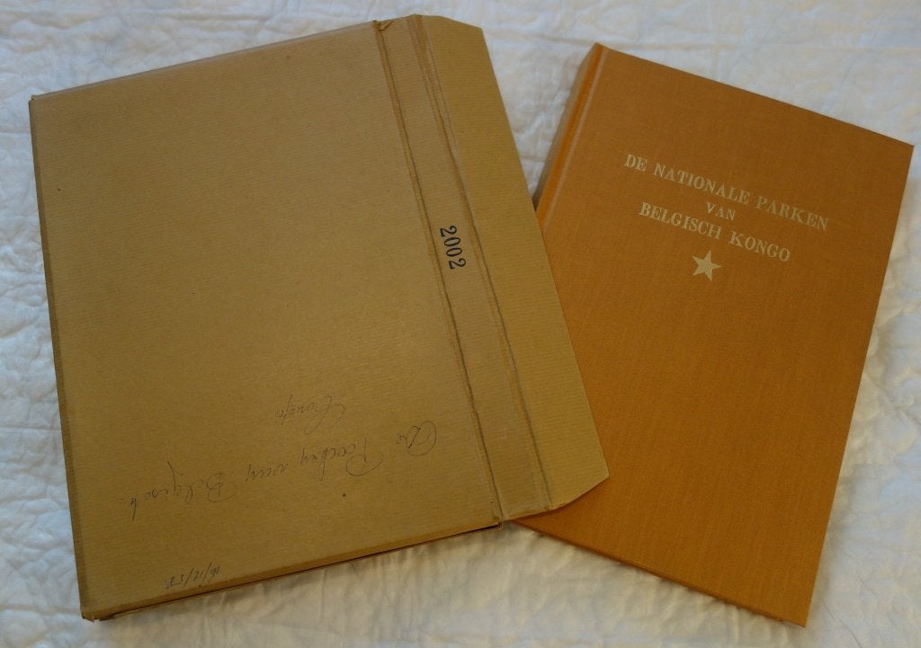 Artis Prentenalbum De nationale parken van Belgisch Kongo., Boeken, Prentenboeken en Plaatjesalbums, Ophalen of Verzenden, Zo goed als nieuw