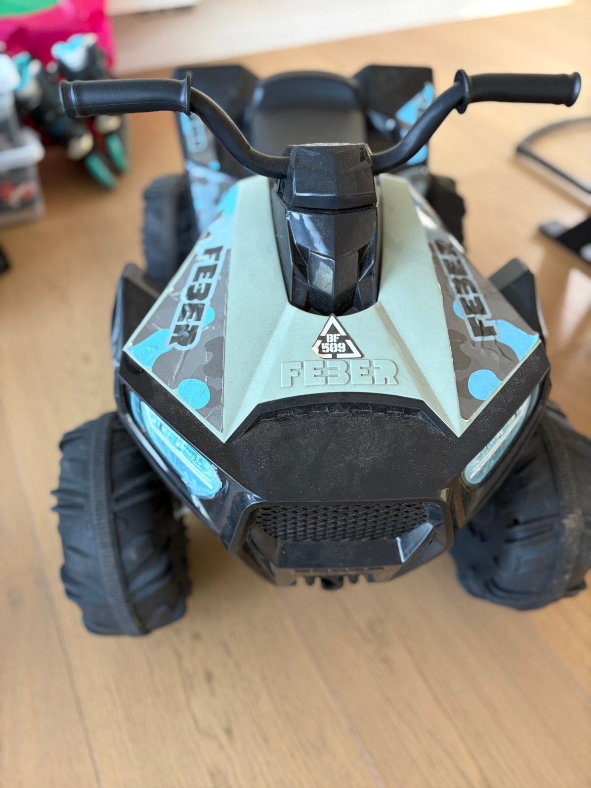 Feber quad kind zeer goede staat, Zo goed als nieuw