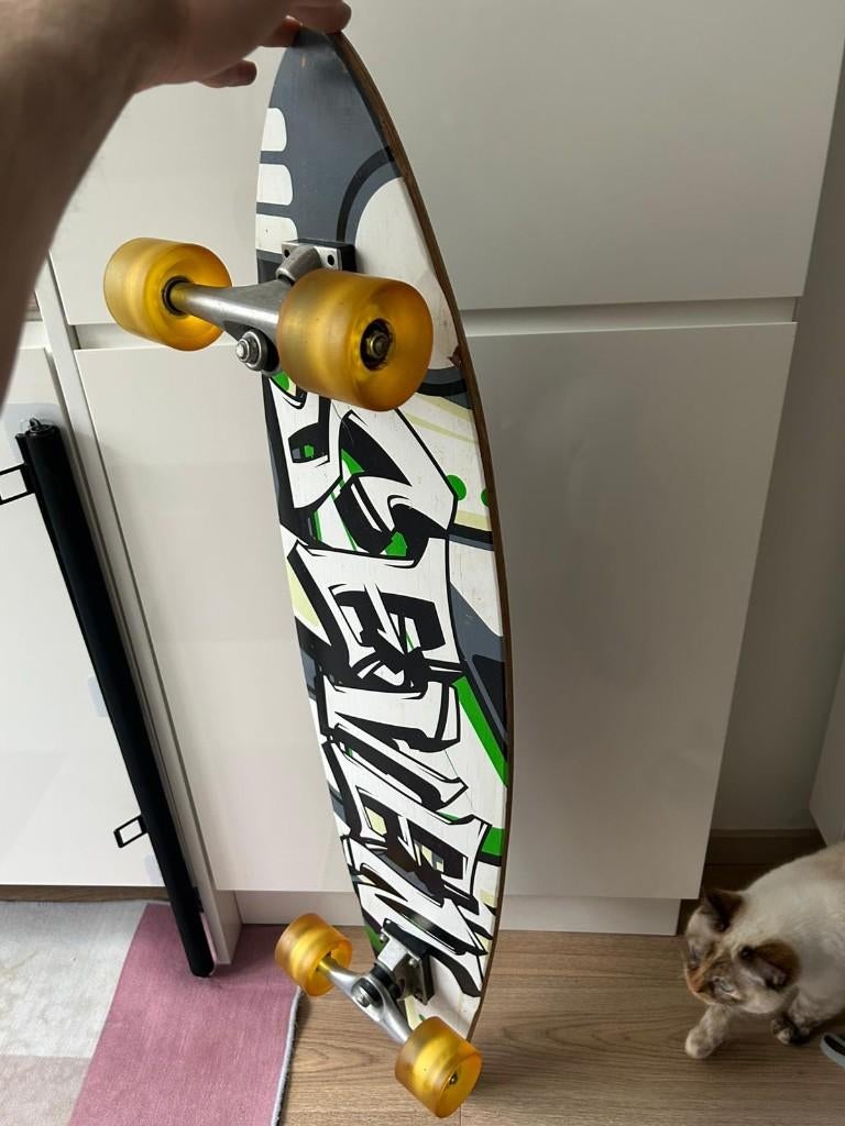 Longboard, Ophalen, Zo goed als nieuw, Skateboard, Longboard