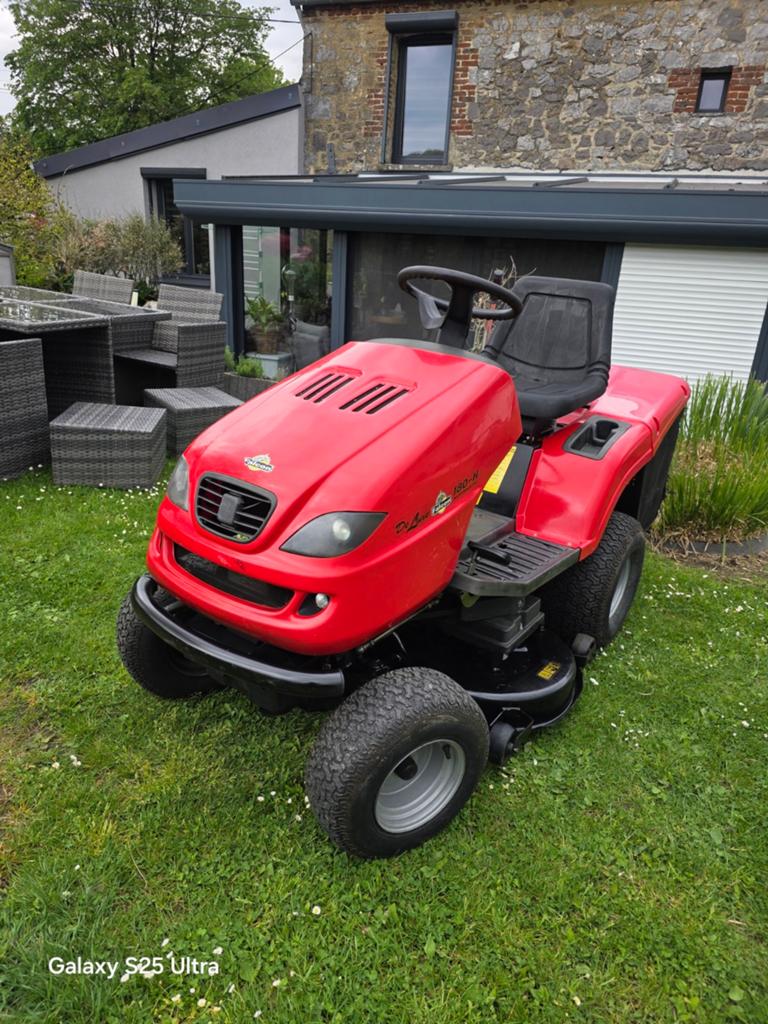 Tracteur tondeuse, Démarrage électrique, Enlèvement, Utilisé, 90 à 120 cm