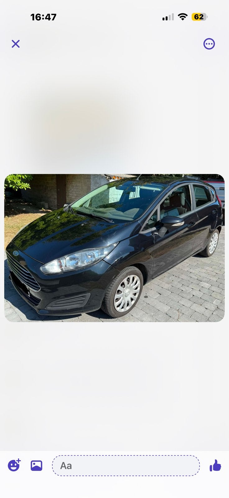 Ford Fiesta 1000cc  van 2013, Autos, Achat, Jaune, Boîte manuelle, Particulier
