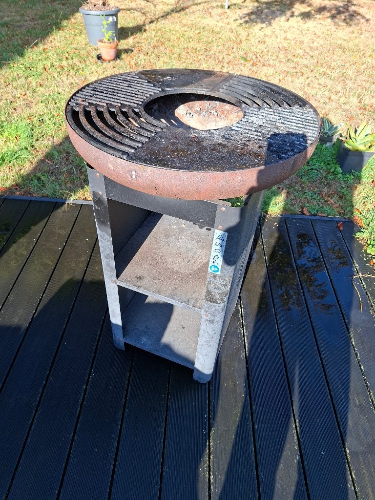 Barbecue/Plancha, Tuin en Terras, Houtskoolbarbecues, Ophalen, Gebruikt, Sans marque