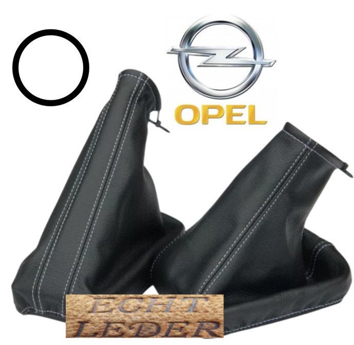 Echt Leder Pookhoes & Handremhoes Opel Combo C Bj 2001-2010
