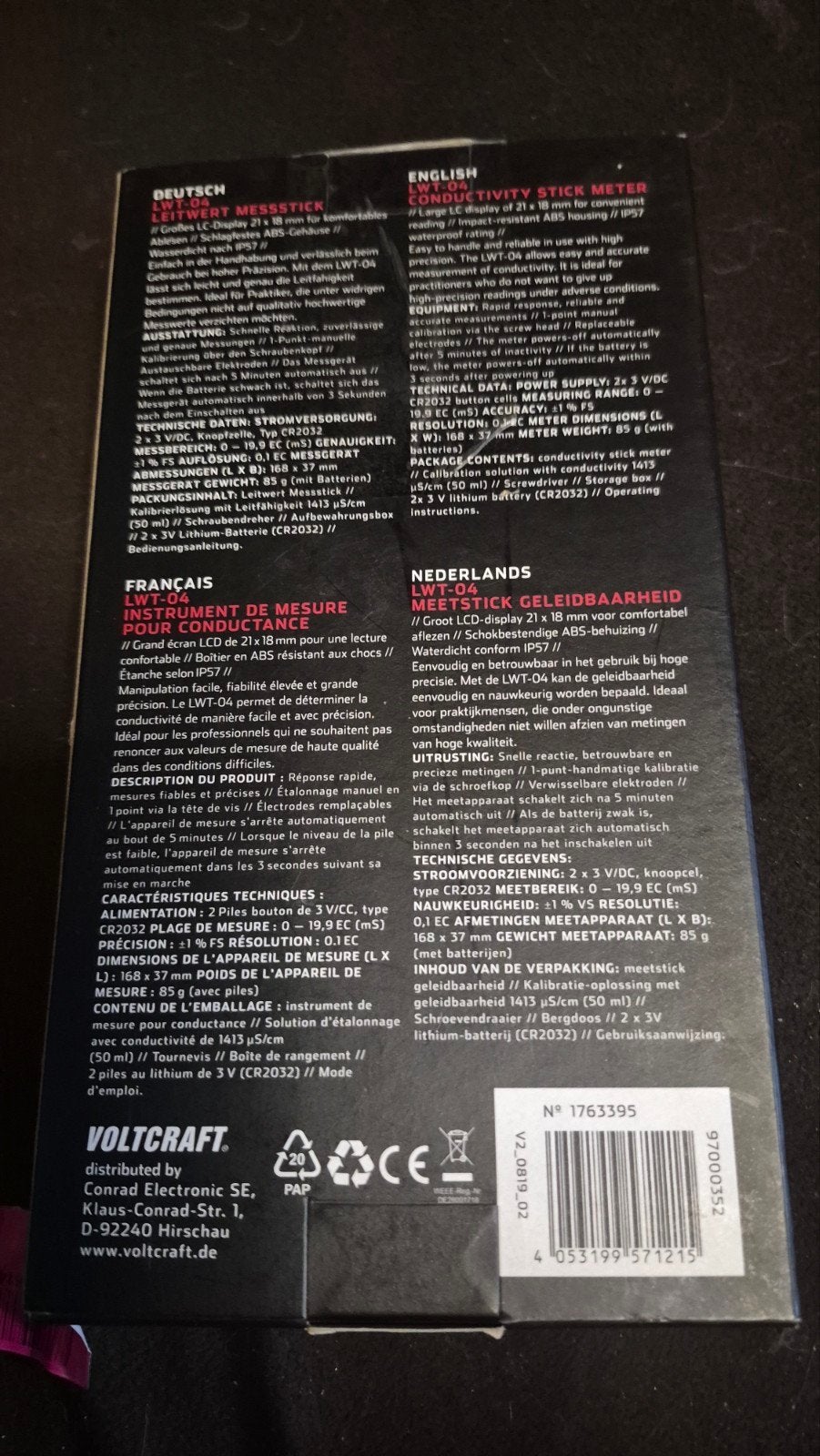 voltcraft, Enlèvement ou Envoi, Neuf