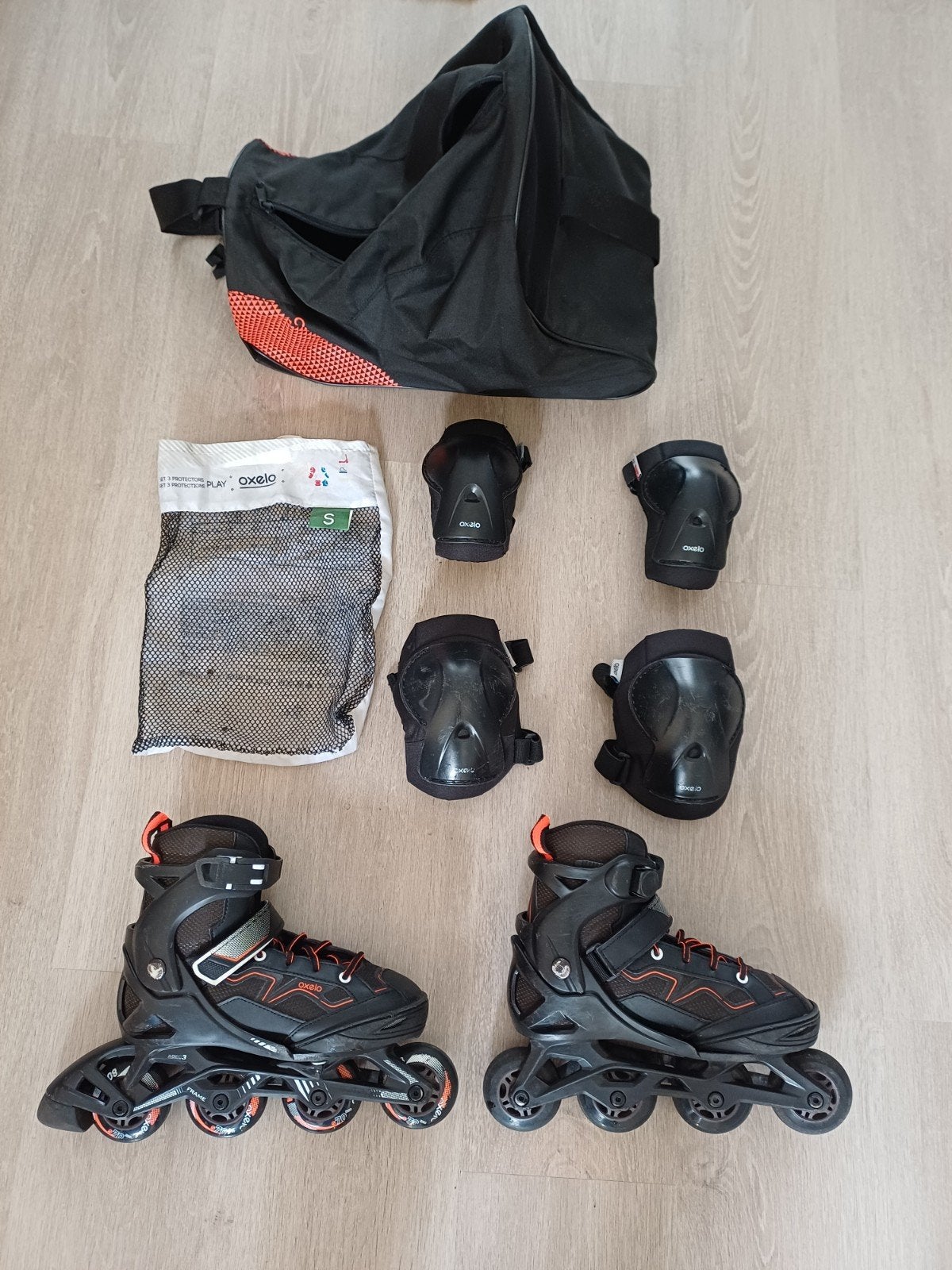 Rolschaaten/skeeler decathlon, Sport en Fitness, Kinderen, Inline skates 4 wielen, Ophalen, Overige merken