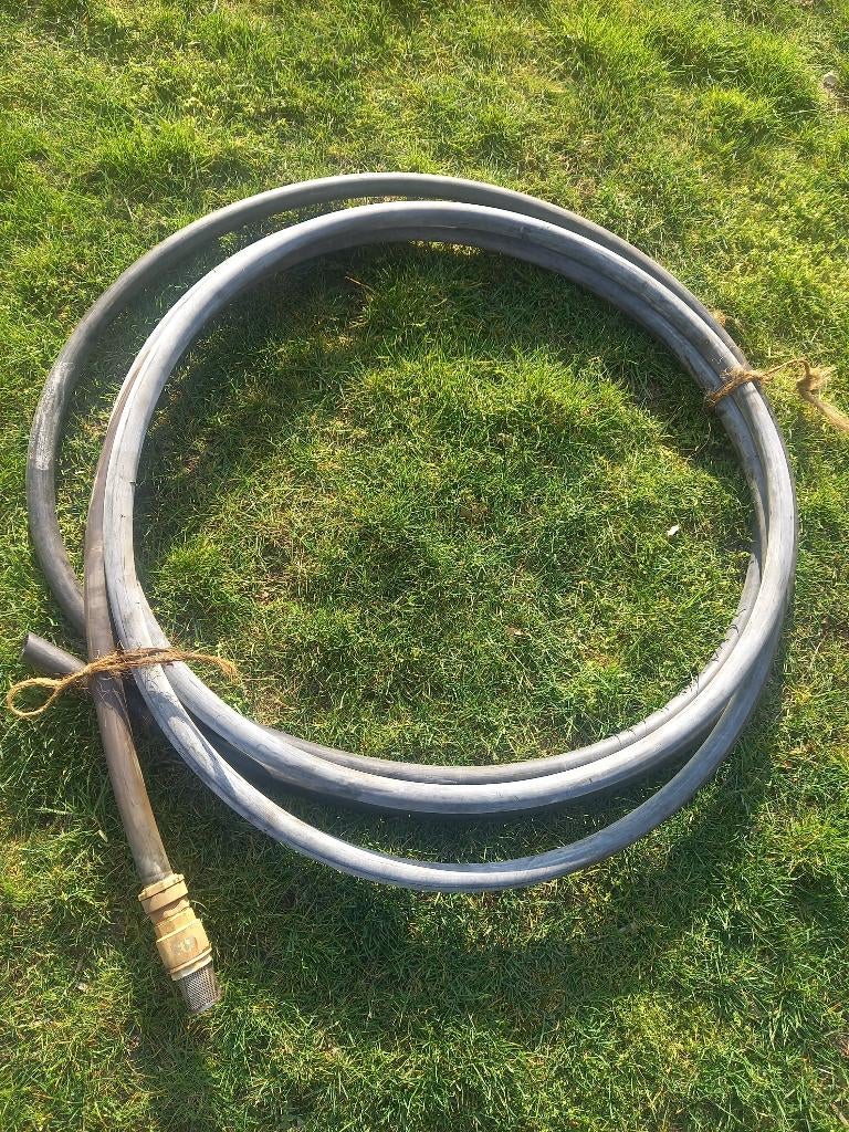 Polyethyleen darm, PE slang, wateraanzuigslang, Doe-het-zelf en Bouw, Ophalen, Overige materialen, Gebruikt, 6 meter of meer
