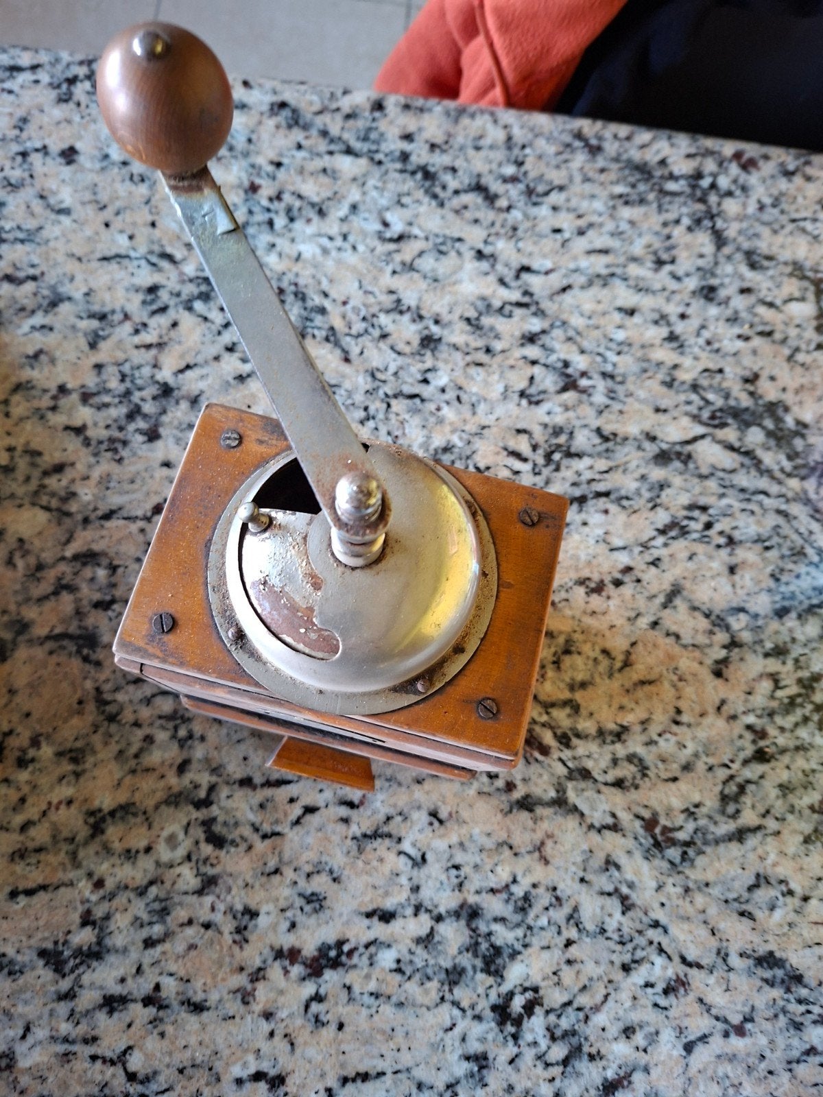 koffiemolen, Ophalen, Koffiemolen