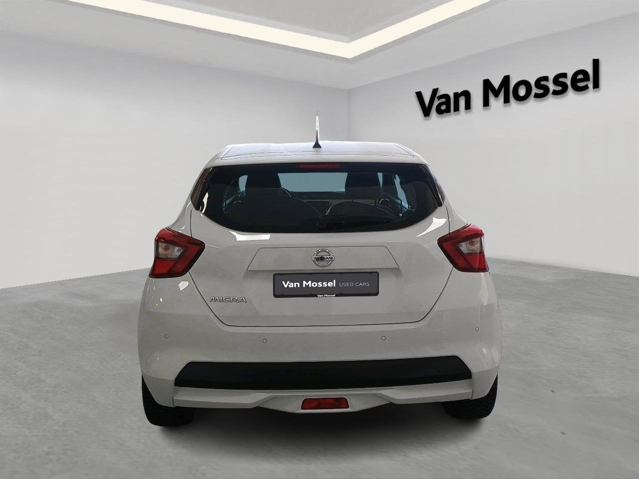 Nissan Micra, Auto's, Nissan, Stof, Gebruikt, Wit, https://public.car-pass.be/vhr/0f3d9f0e-ef3a-4774-9ebc-d888bdd80db3