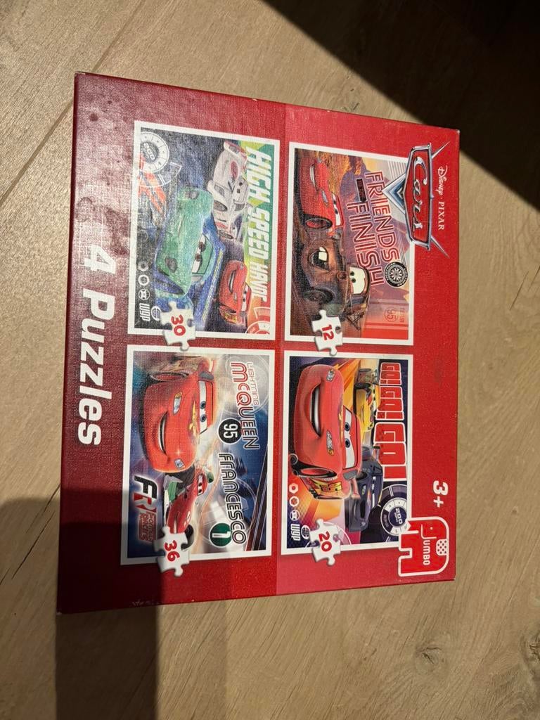 Puzzel cars, Kinderen en Baby's, Ophalen, Zo goed als nieuw