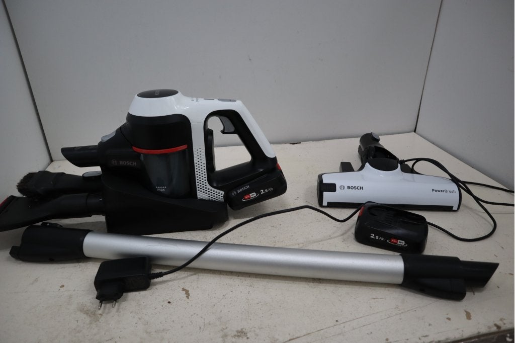 Bosch Serie 6 BCS612W Steelstofzuiger, Niet ingevuld, Niet ingevuld, Niet ingevuld