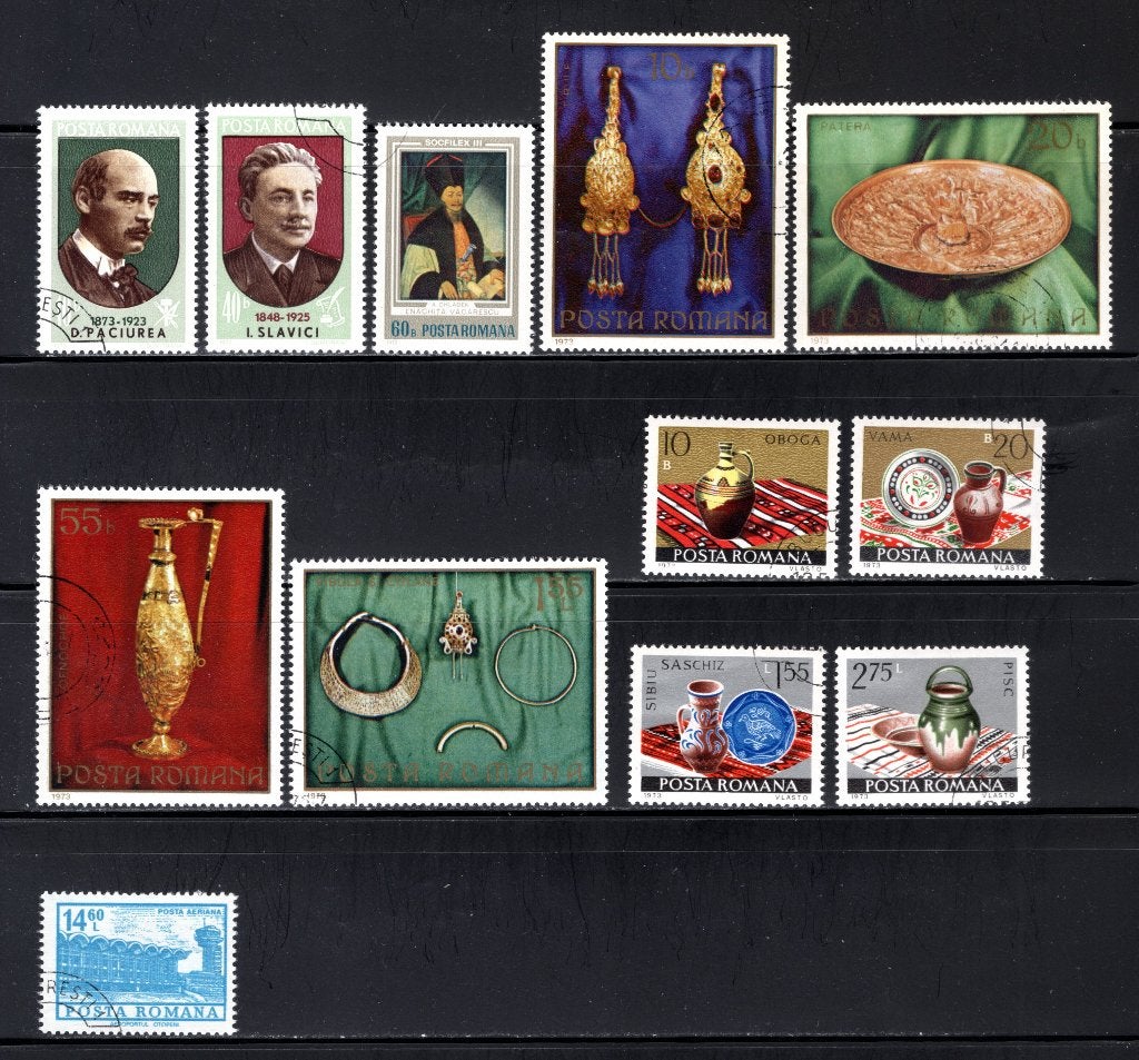 ROEMENIE Lot 1973 gestempeld, Verzenden, Overige landen, Gestempeld