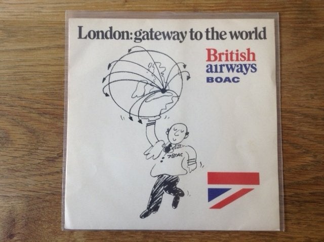 single british airways, CD & DVD, Vinyles Singles, Housse de protection extérieure, Enlèvement ou Envoi, 7 inch, Autres genres
