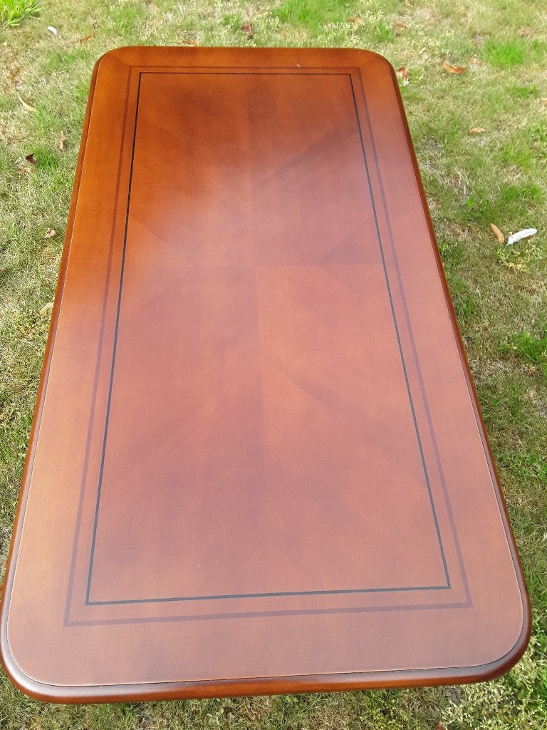 SALONTAFEL HOUT, 100 à 150 cm, Enlèvement, Utilisé, 50 à 100 cm