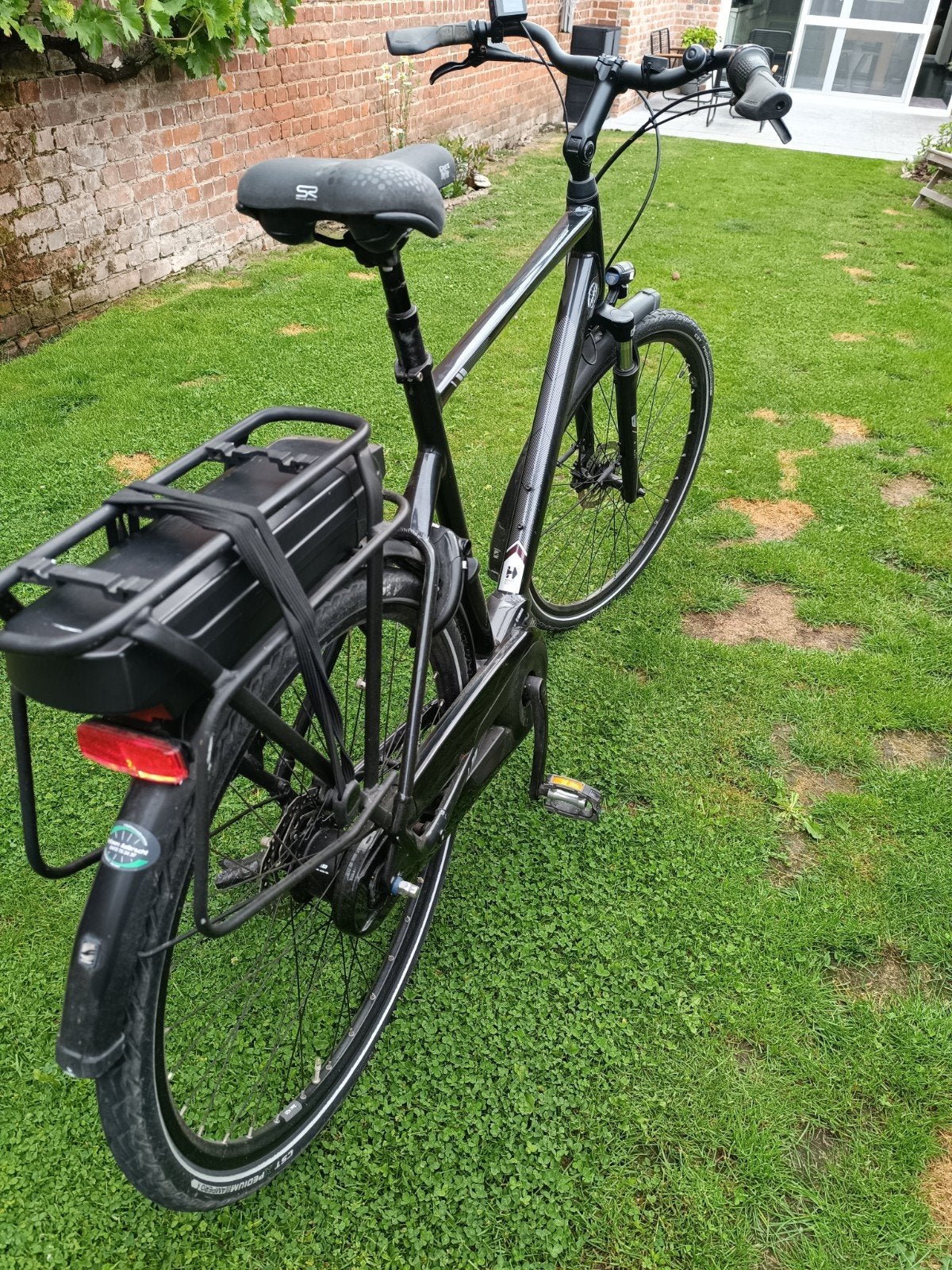 Giant elektrische heren fiets met mio fietscomputer, Fietsen en Brommers, Elektrische fietsen, Ophalen, Giant