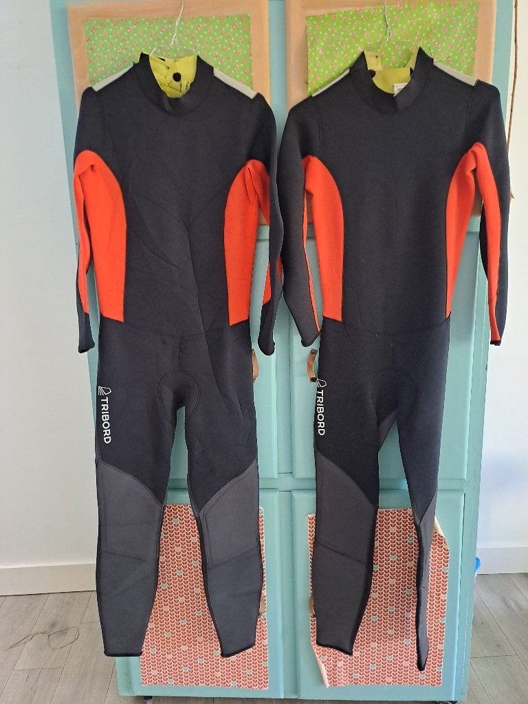 Wetsuit Tribord M of L, Sports nautiques & Bateaux, Tribord, Femme ou Homme, Enlèvement, Utilisé