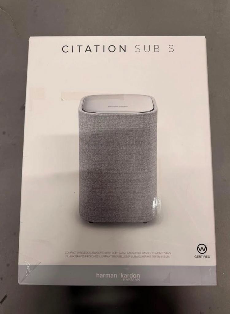 Harman Kardon citation SUB 2, TV, Hi-fi & Vidéo, Enlèvement, Bluetooth