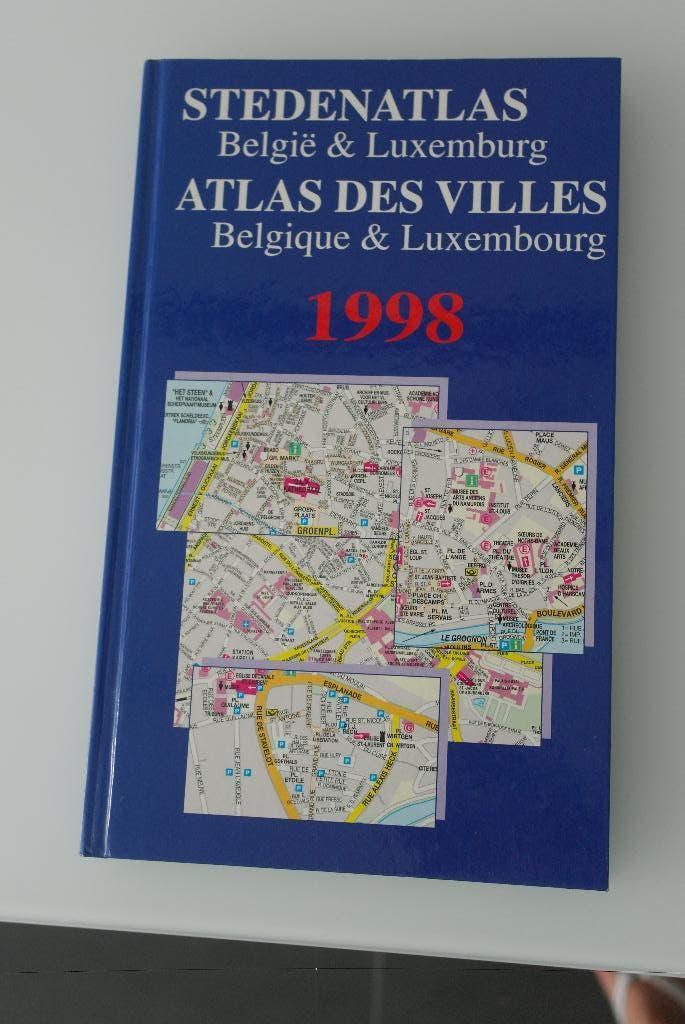 Atlas des villes de Belgique et du Luxembourg, Enlèvement ou Envoi, Utilisé, Benelux