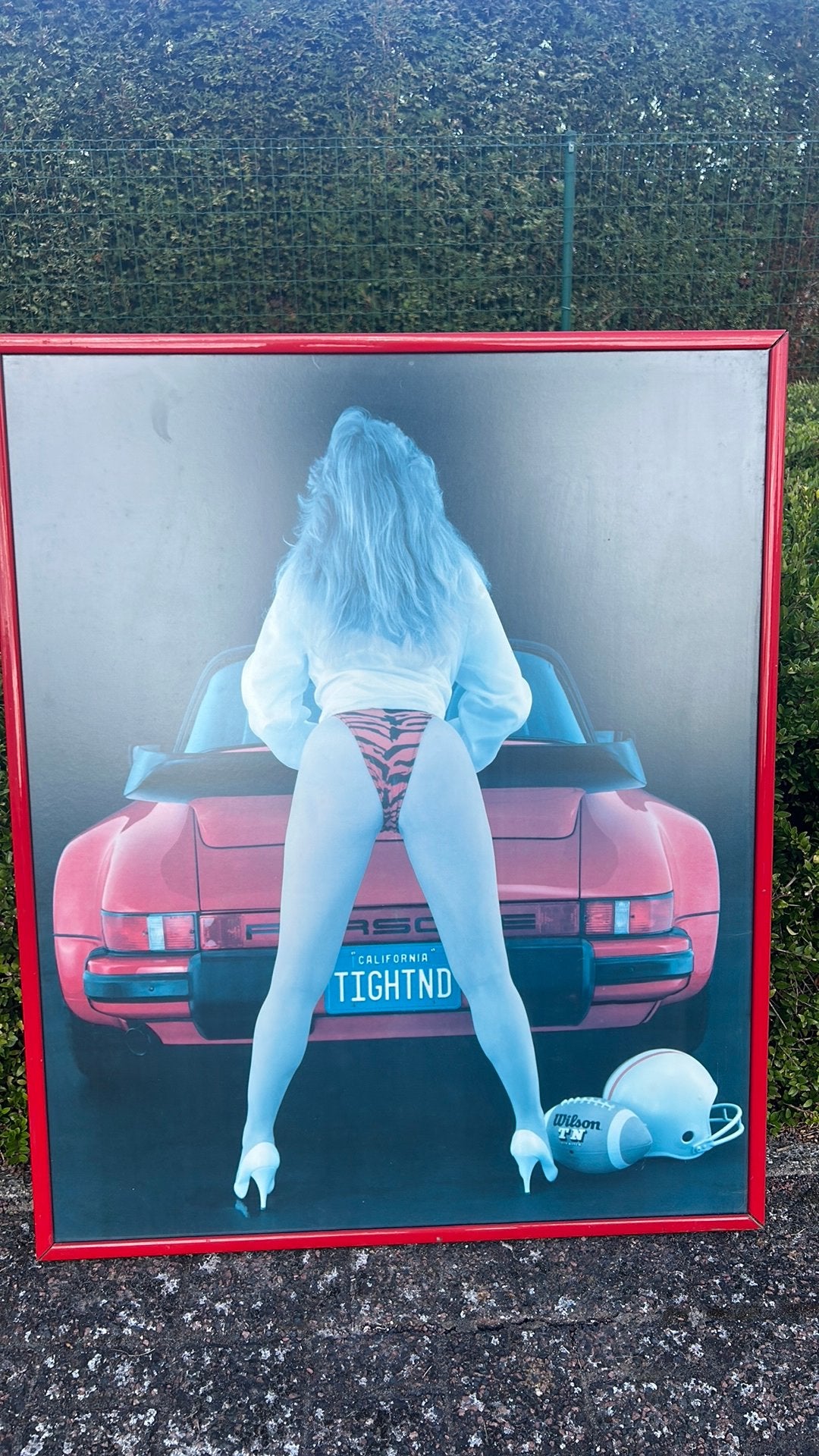 Vintage afbeelding. Porsche 911 / 930 turbo, Maison & Meubles, Enlèvement