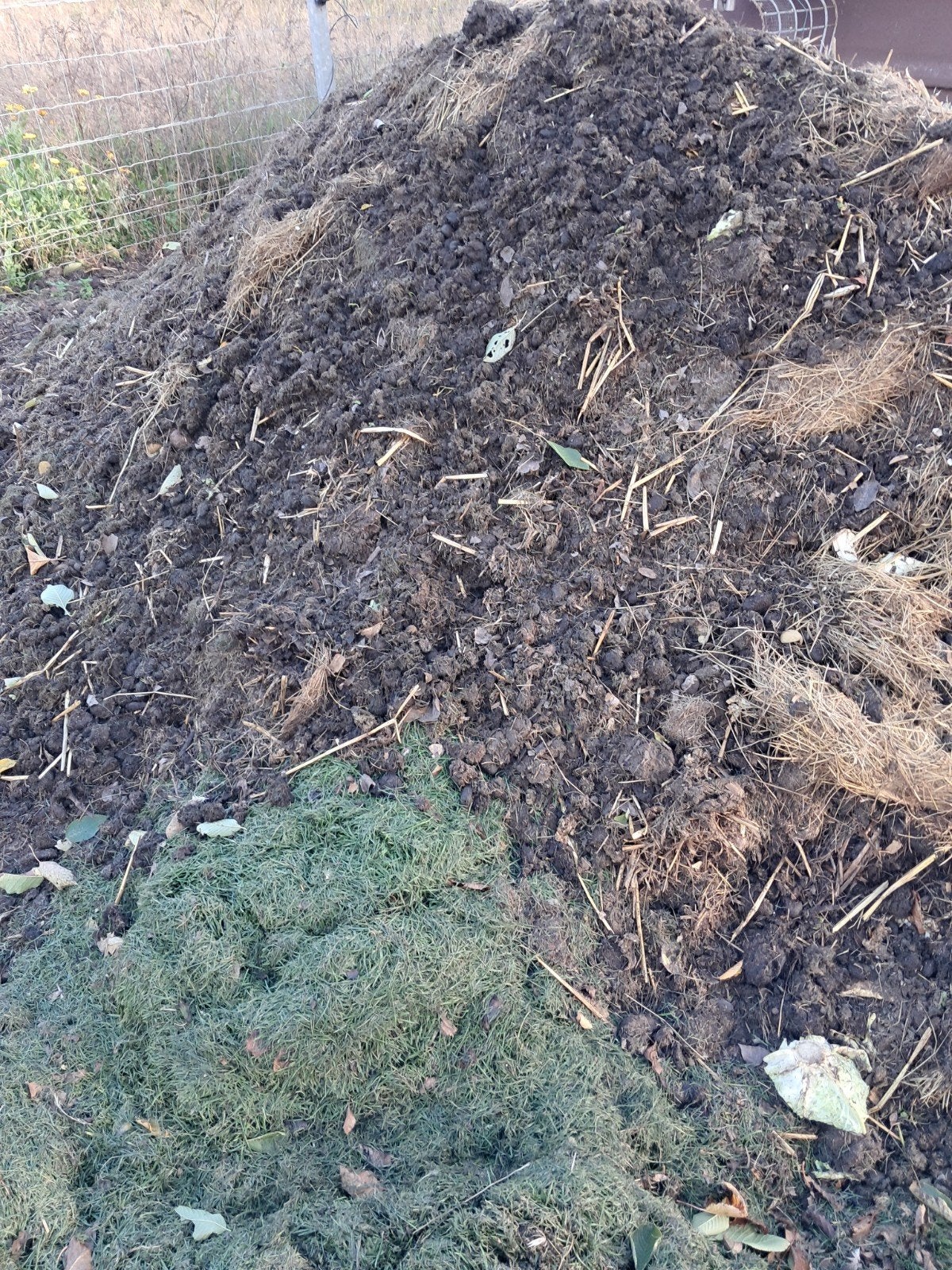 gratis tuinmest, Ophalen