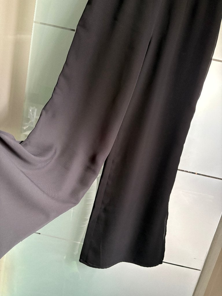 Anne Belin - Zwarte losvallende broek, Maat 38/40 (M), Zwart, Ophalen of Verzenden, Zo goed als nieuw