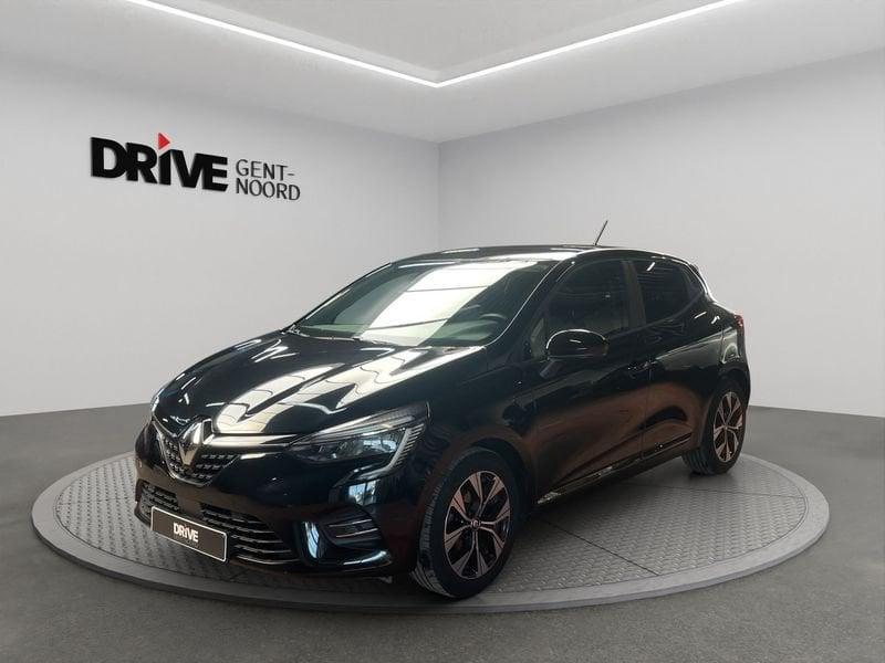 Renault Clio TCe Equilibre*NAVI/APPCONNECT/PDC/DAB/LED, Auto's, Voorwielaandrijving, Stof, Gebruikt, Zwart