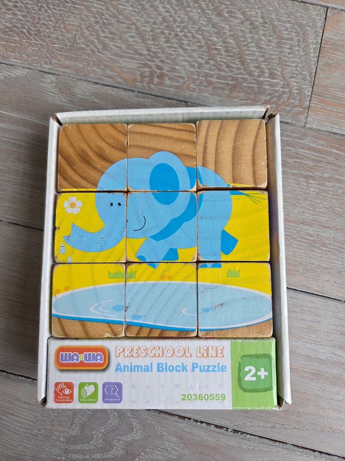 Blokpuzzel 2+ jaar, Kinderen en Baby's, Speelgoed | Kinderpuzzels, Ophalen