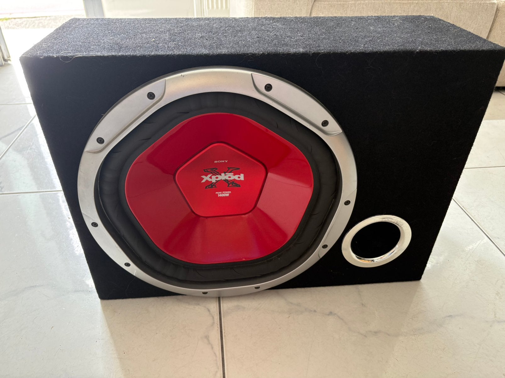 Caisson sony 1400w de voiture, Enlèvement ou Envoi, Comme neuf