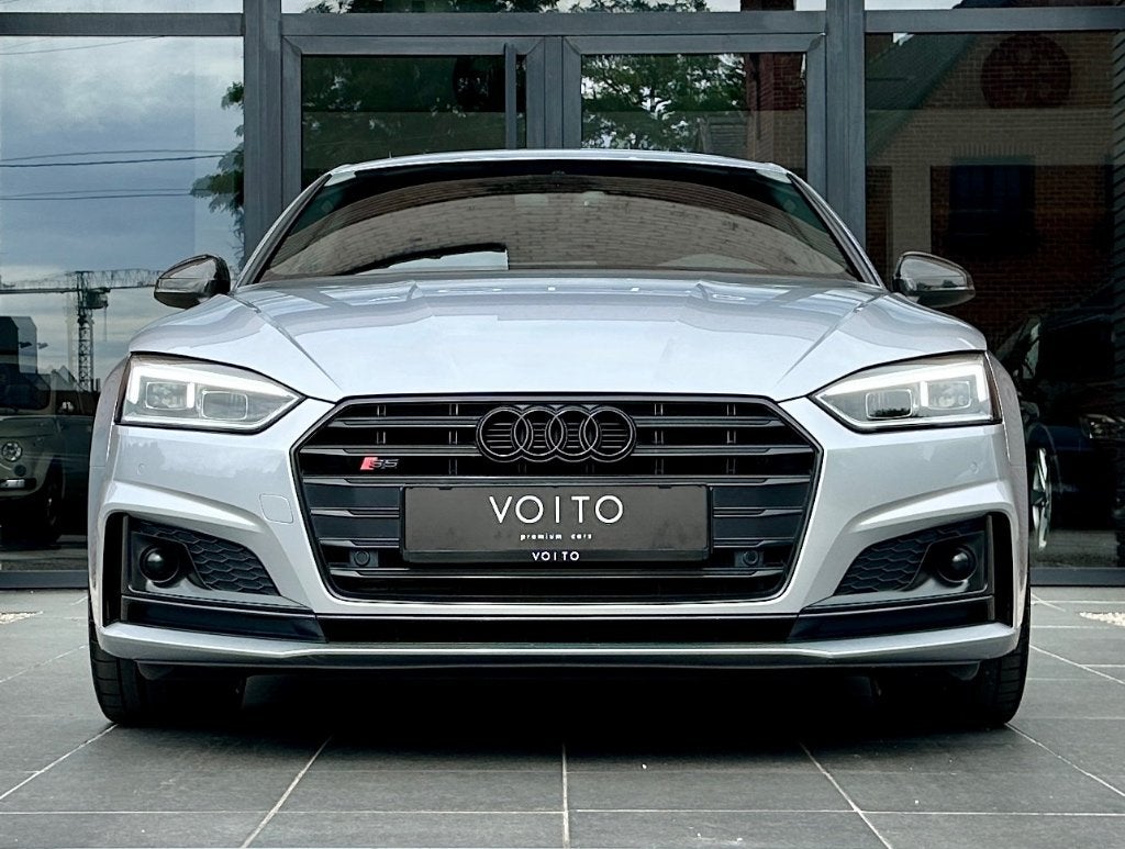 Audi S5 Sportback V6 3.0TFSI Quattro NO OPF/RS SEATS/ACC/B&O, Autos, Audi, Cuir, Argent ou Gris, Achat, 170 g/km